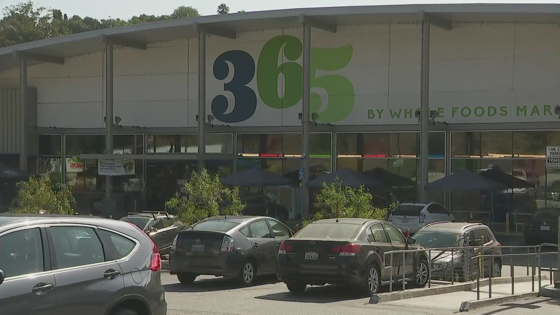 Whole Foods Market 365 is seen on July 14, 2020. (KTLA)