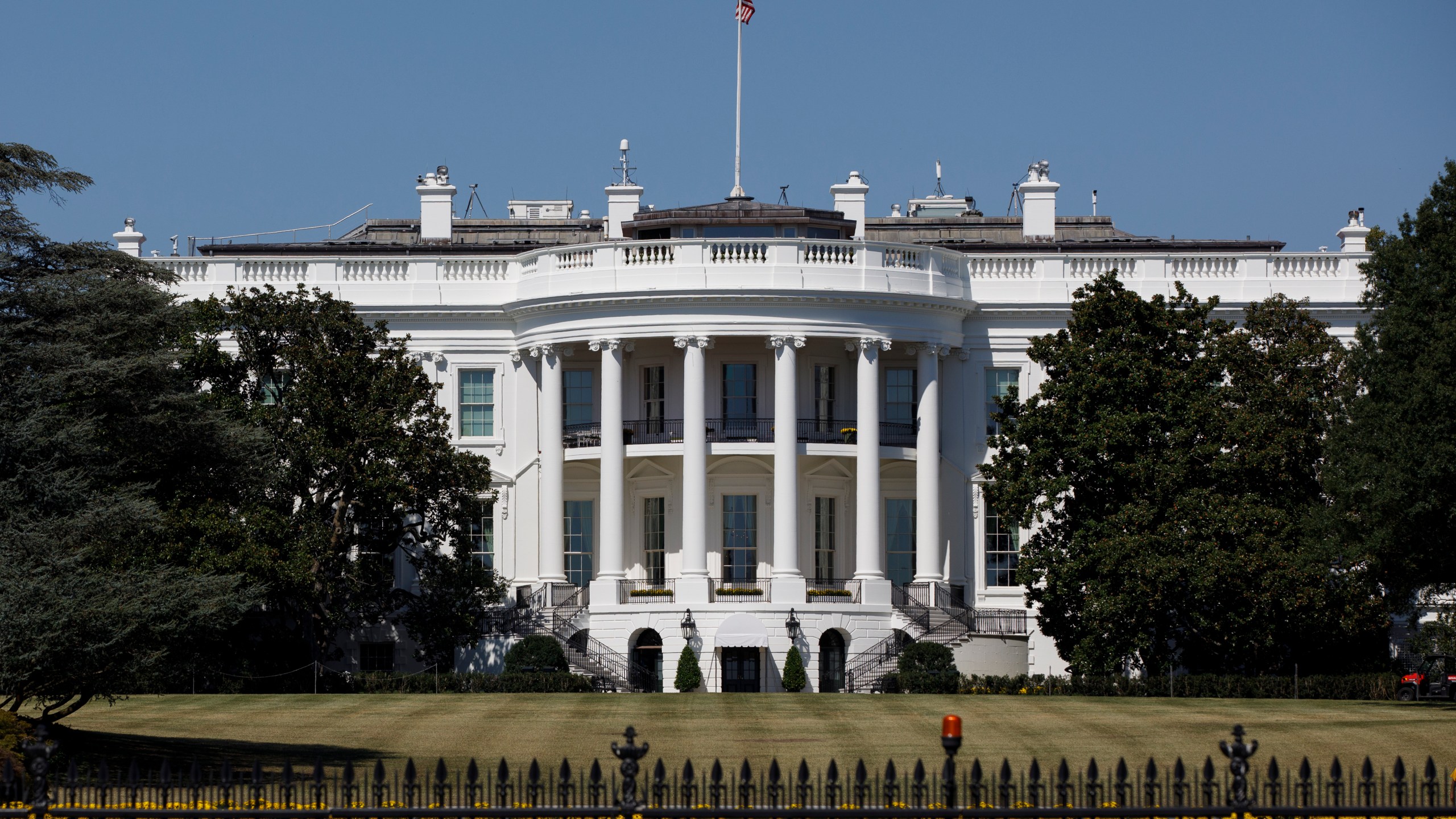 In this Sept. 25, 2019, file photo, The White House is seen from the Ellipse in Washington. (Carolyn Kaster/Associated Press)