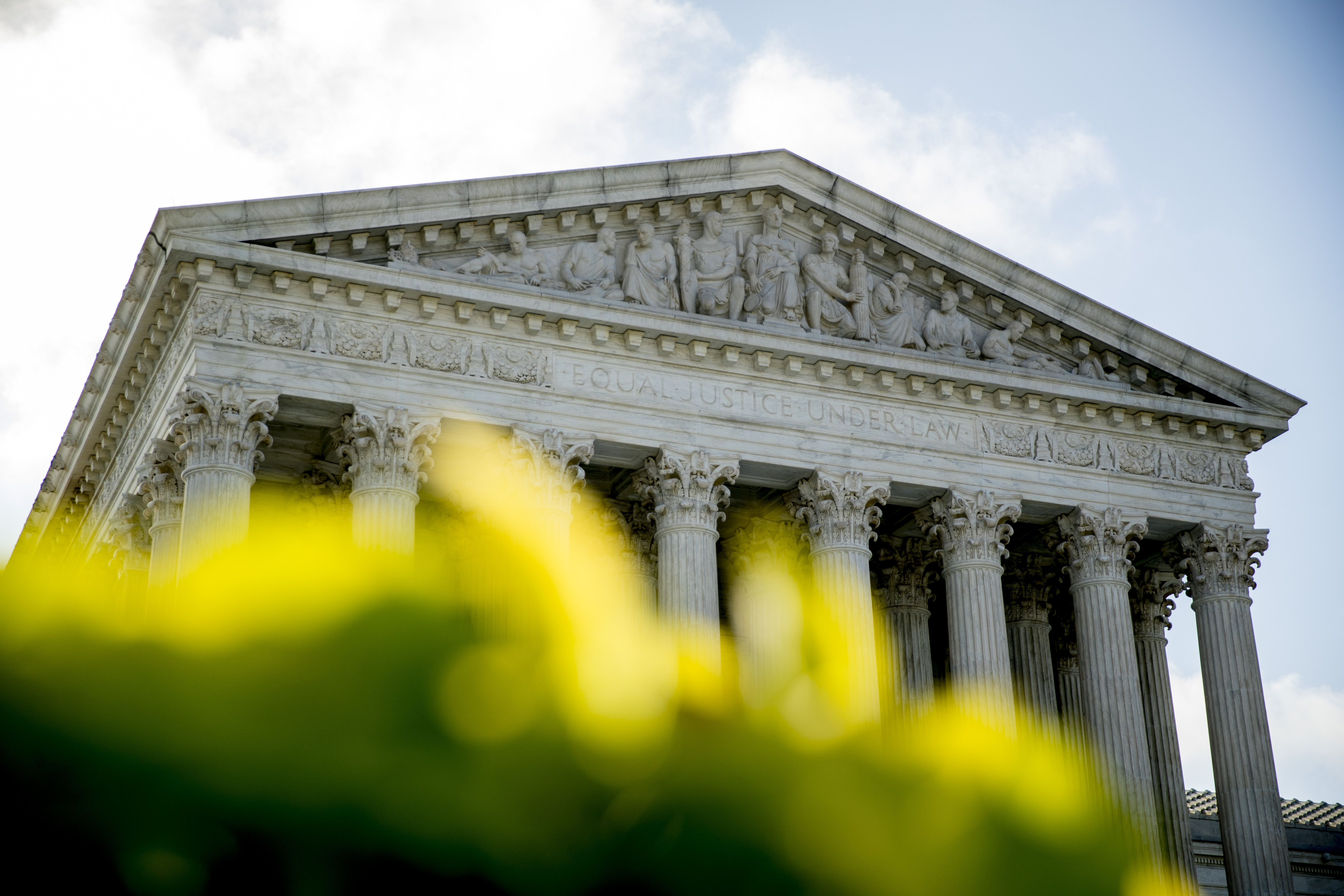 The Supreme Court building is seen on July 9, 2020, in Washington. (Andrew Harnik / Associated Press)