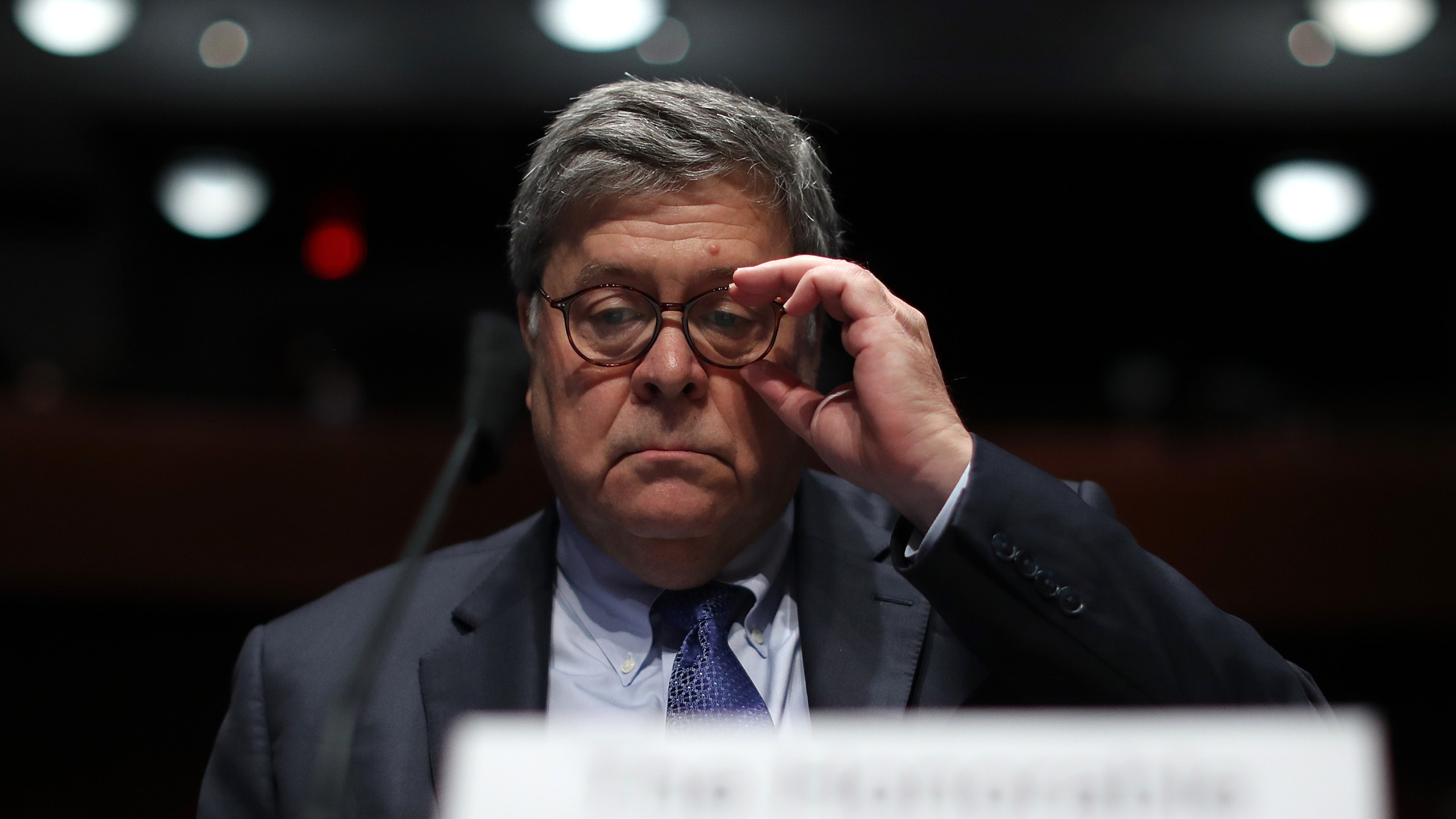 U.S. Attorney General William Barr testifies before the House Judiciary Committee in the Congressional Auditorium at the U.S. Capitol Visitors Center July 28, 2020 in Washington, DC. (Chip Somodevilla/Getty Images)