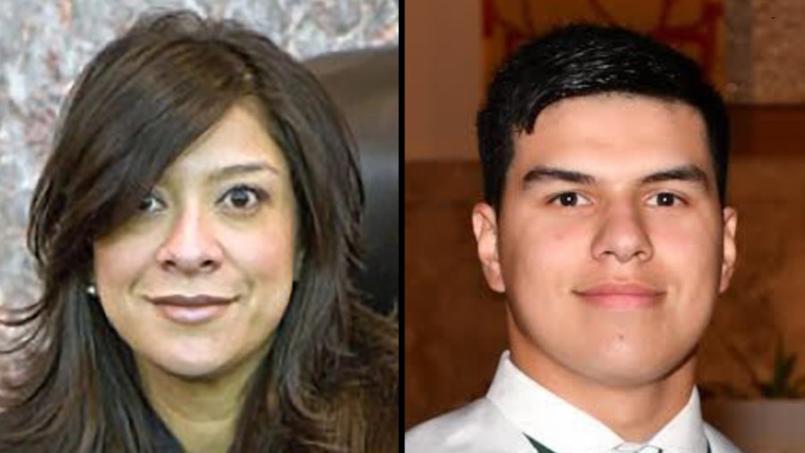 Esther Salas, left, Daniel Anderl, right. (Rutgers University/Saint Joseph High School)