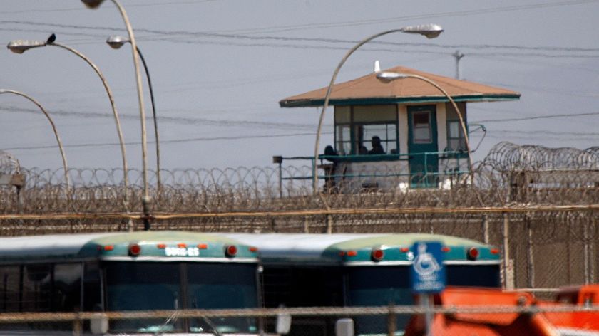 The decision to transfer hundreds of inmates from the California Institution for Men in Chino, shown, during a COVID-19 outbreak at the facility has been blamed for helping spread the virus to other prisons.(Allen J. Schaben / Los Angeles Times)