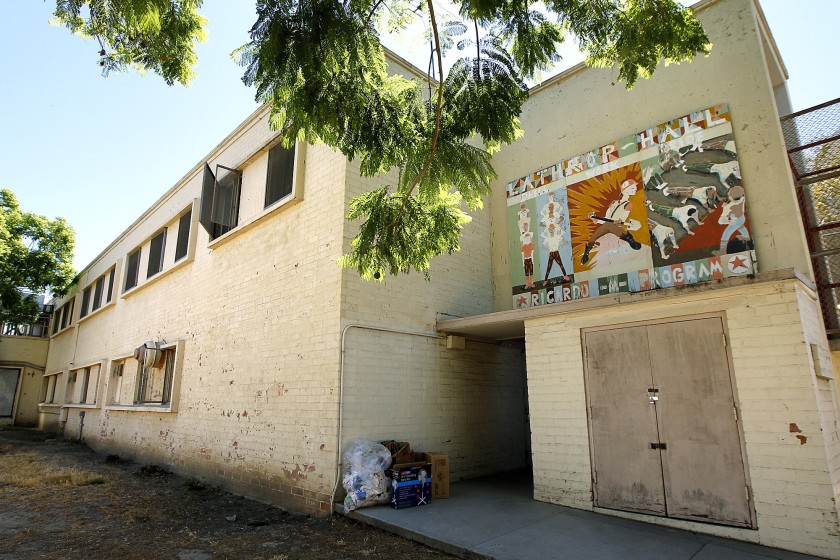 An old building at Central Juvenile Hall in Los Angeles.(Christina House / Christina House)