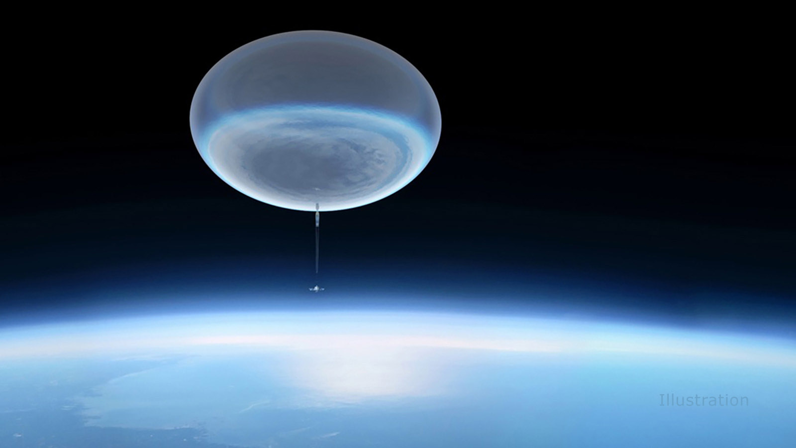 NASA'S latest Scientific Balloon project will send a far-infrared telescope to Earth's stratosphere, over 24 miles from the surface, to study star formation. (NASA/Goddard Space Flight Center Conceptual Image Lab/Michael Lentz)