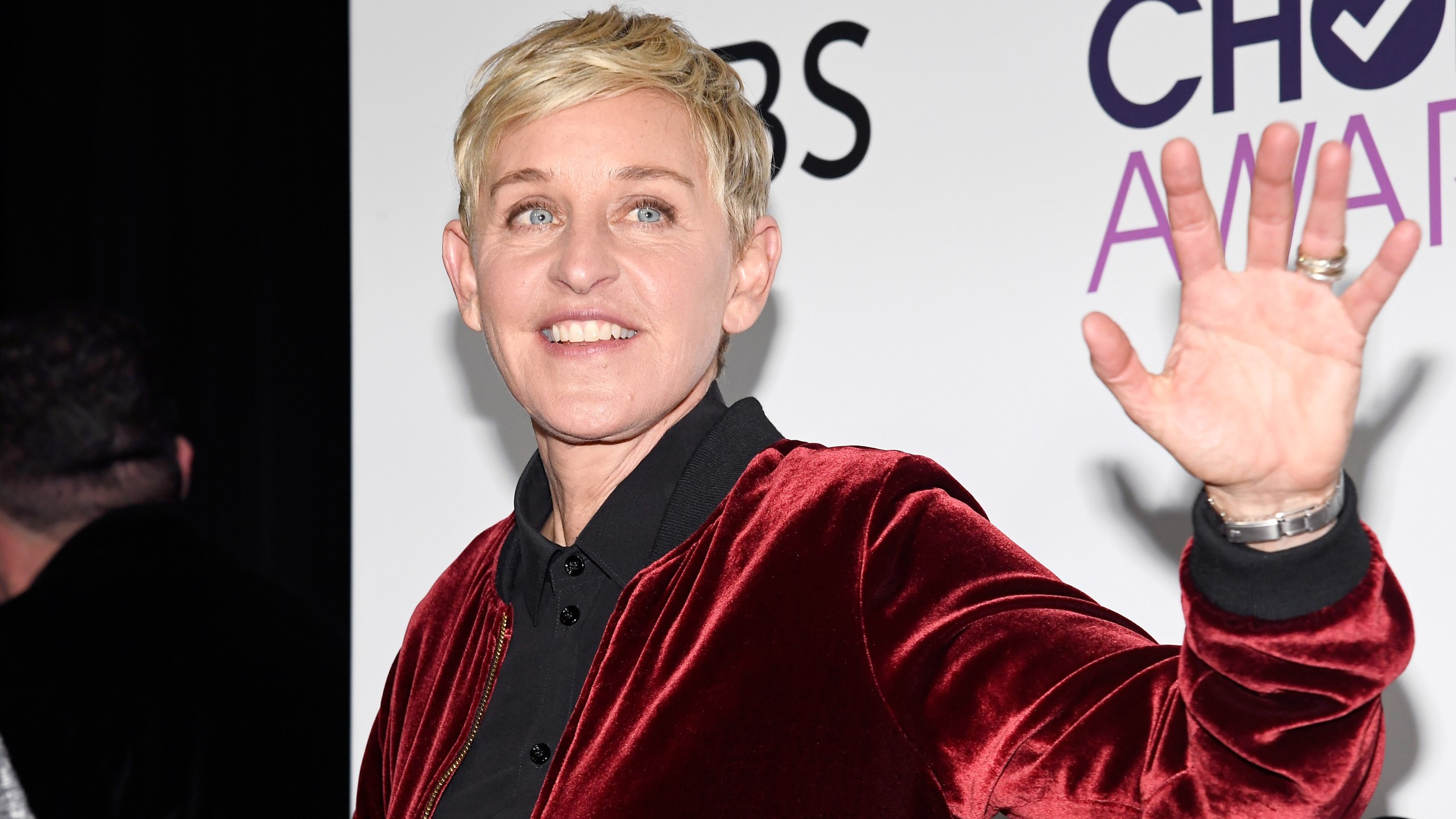 Ellen Degeneres poses in the press room during the People's Choice Awards on January 18, 2017, in Los Angeles. (Kevork Djansezian/Getty Images)