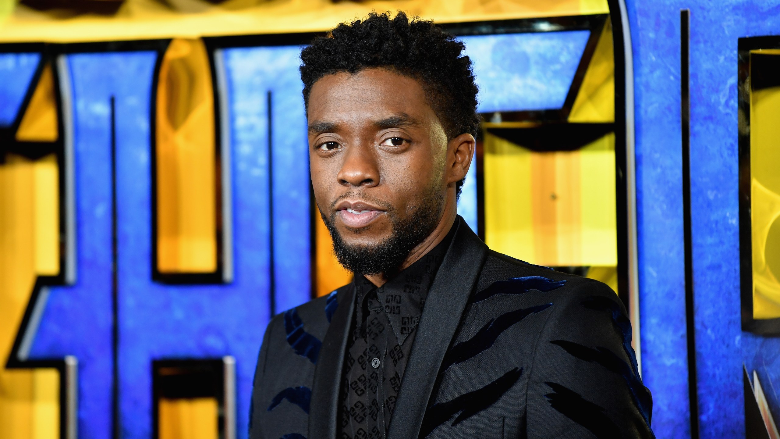 Chadwick Boseman attends the European Premiere of Marvel Studios' "Black Panther" at the Eventim Apollo, Hammersmith on February 8, 2018, in London, England. (Gareth Cattermole/Getty Images for Disney)