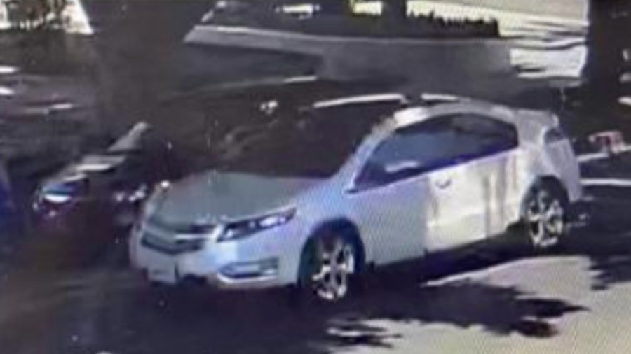 This photo, released by LAPD, shows the suspect's vehicle, according to police.