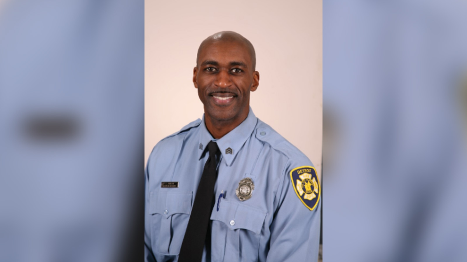 Sgt. Sivad Johnson died after jumping into the Detroit river to help save three distressed swimmers. (Detroit Fire Department)