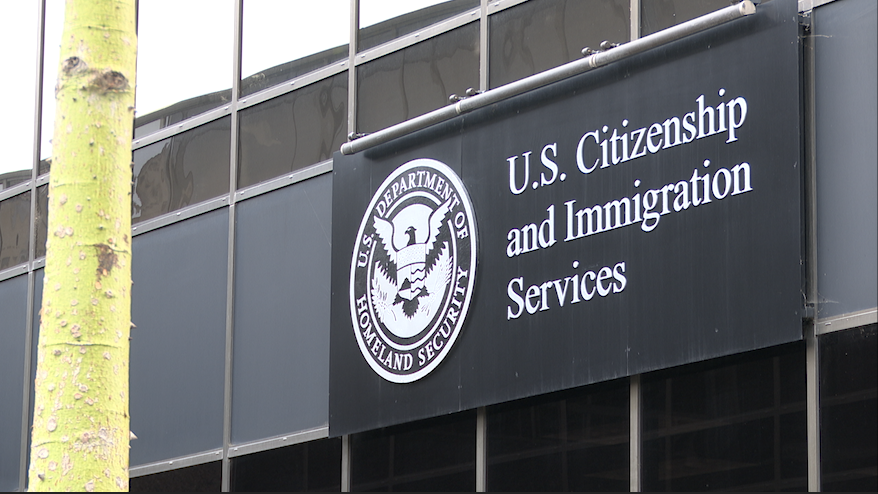 The U.S. Citizenship and Immigration Services office in Downtown San Diego re-opened today for limited services.