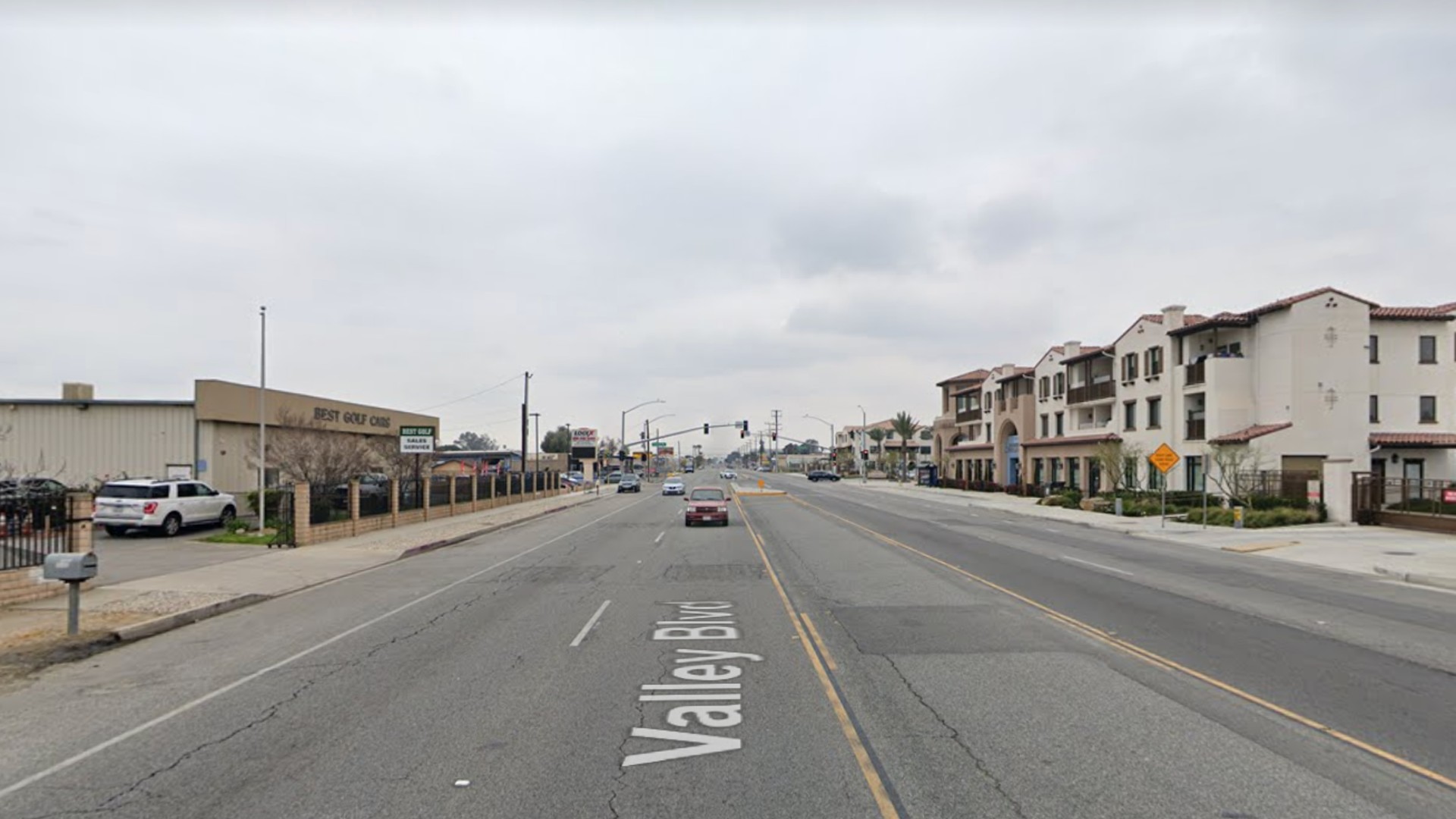 The 18000 block of Valley Boulevard is seen in a Google Maps image.