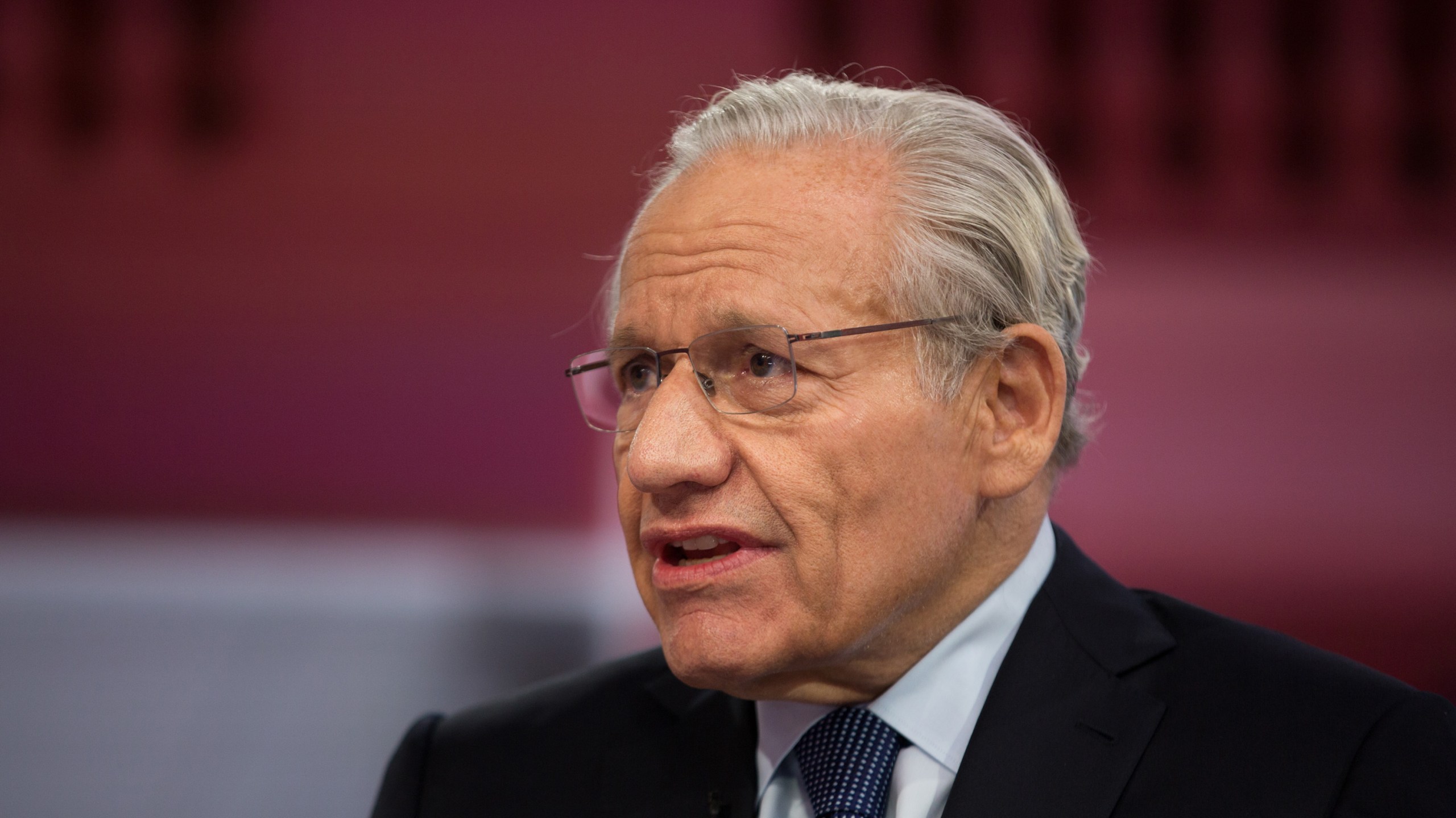 Bob Woodward speaks during an interview on Sept. 10, 2018. (Bank/NBCUniversal via Getty Images via Getty Images)