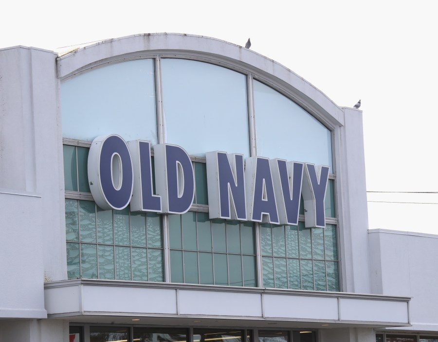 An image of the sign for Old Navy as photographed on March 16, 2020 in Levittown, New York. (Bruce Bennett/Getty Images)