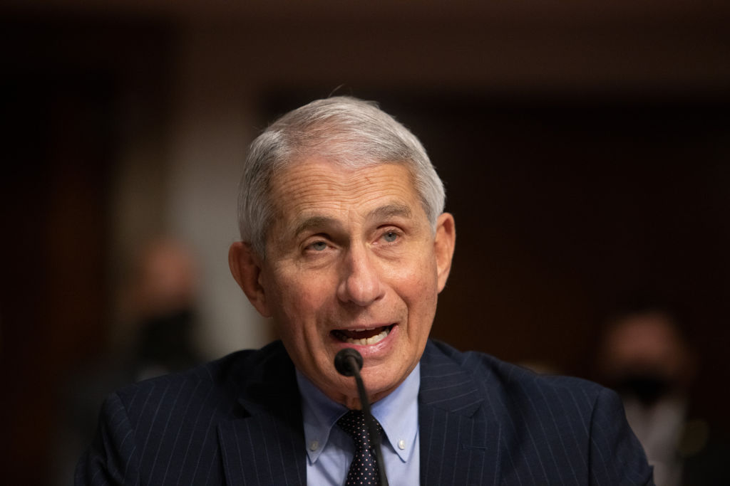 Anthony Fauci, director of National Institute of Allergy and Infectious Diseases at NIH, testifies at a Senate Health, Education, and Labor and Pensions Committee on Capitol Hill, on Sept. 23, 2020 in Washington, DC. (Graeme Jennings- Pool/Getty Images)