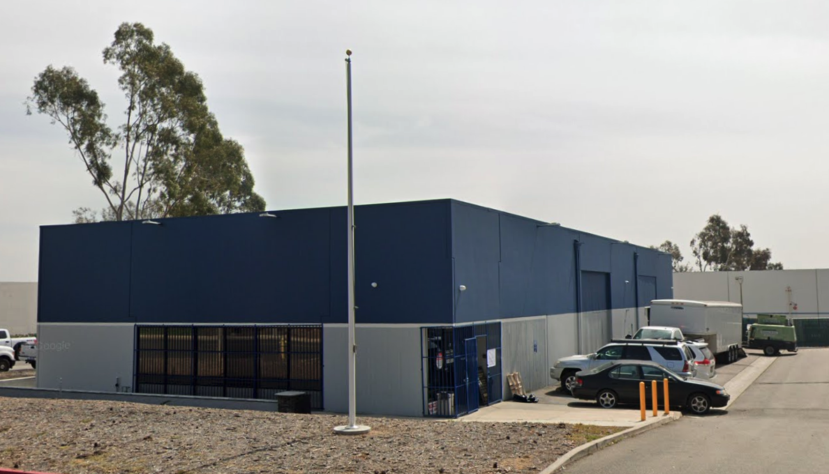 An indoor firing range in the 9000 block of 9th Street in Rancho Cucamonga is shown in a Street View image from Google Maps.