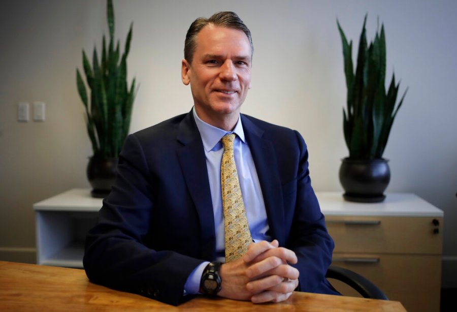 In this Dec. 20, 2019, photo, San Francisco real estate developer Alastair Mactaggart poses in Oakland. With help, Mactaggart produced a ballot initiative that would let California voters implement new privacy rules. Although initially a long shot, the proposal quickly gained steam amid news of huge data breaches and privacy leaks. (AP Photo/Ben Margot)