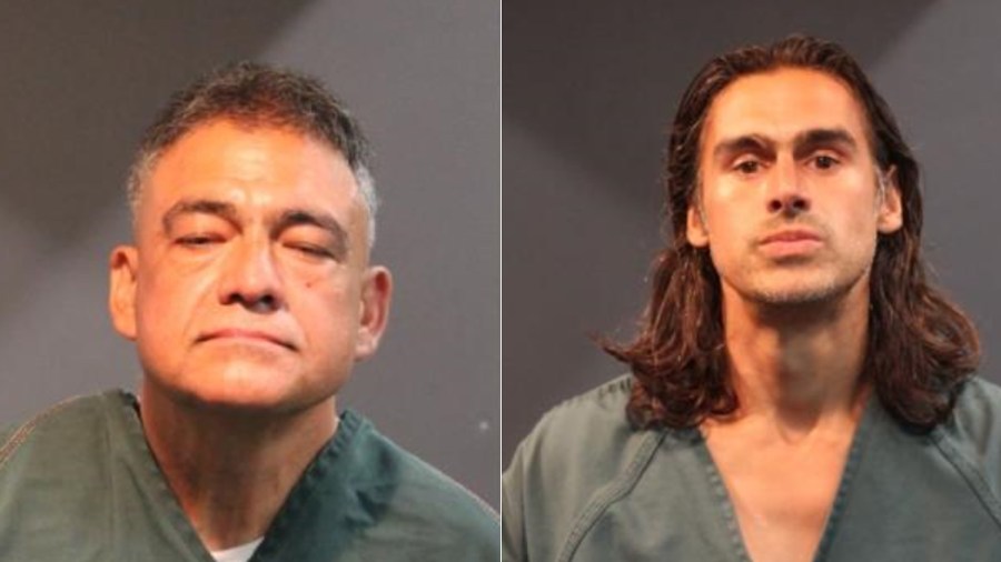 Sergio Magaña Arechiga (left) and Jaime Magaña Arechiga (right) are shown in photos released by the Santa Ana Police Department in 2020.