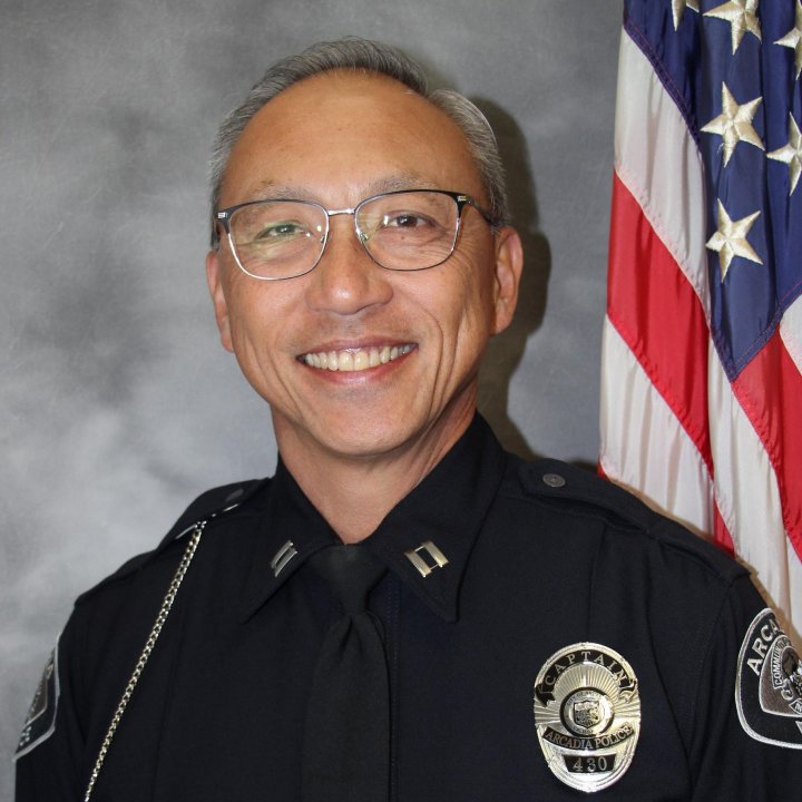 Capt. Roy Nakamura is seen in a photo released by the city of Arcadia.