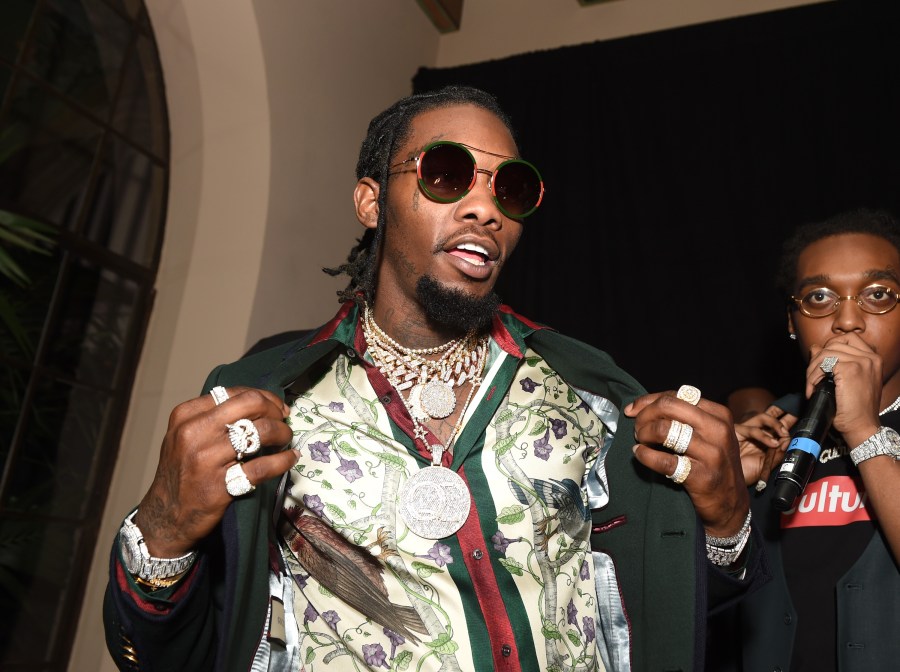 Rapper Offset of Migos attends GQ and Chance The Rapper Celebrate the Grammys in Partnership with YouTube at Chateau Marmont on Feb. 12, 2017 in Los Angeles. (Emma McIntyre/Getty Images for GQ)