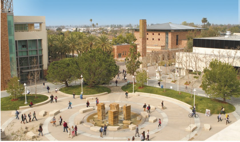 Chapman University is seen in an undated file photo. (Los Angeles Times)