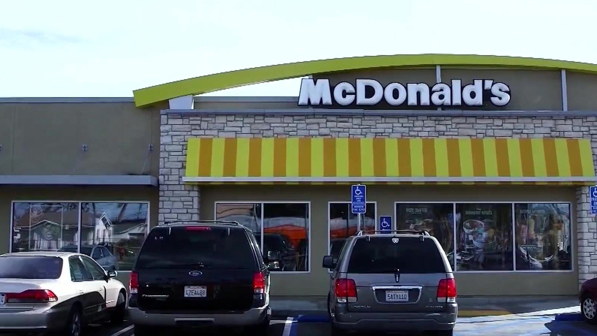 McDonald's in Boyle Heights on Marengo. (KTLA)