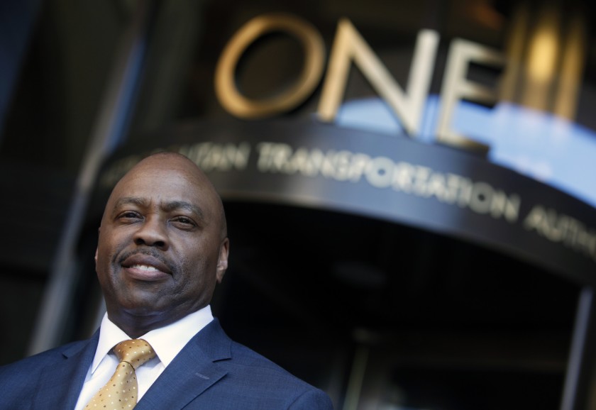 Phil Washington, who heads L.A. Metro, is seen in an undated photo. (Los Angeles Times)