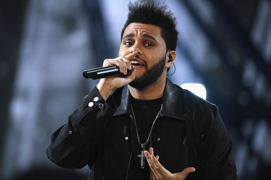 The Weeknd performs during the runway at the Victoria's Secret Fashion Show on Nov. 30, 2016, in Paris, France. (Pascal Le Segretain/Getty Images for Victoria's Secret)