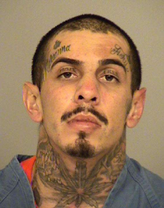 Joseph Michael Oliveira is seen in an undated booking photo provided by the Ventura County Sheriff's Office.