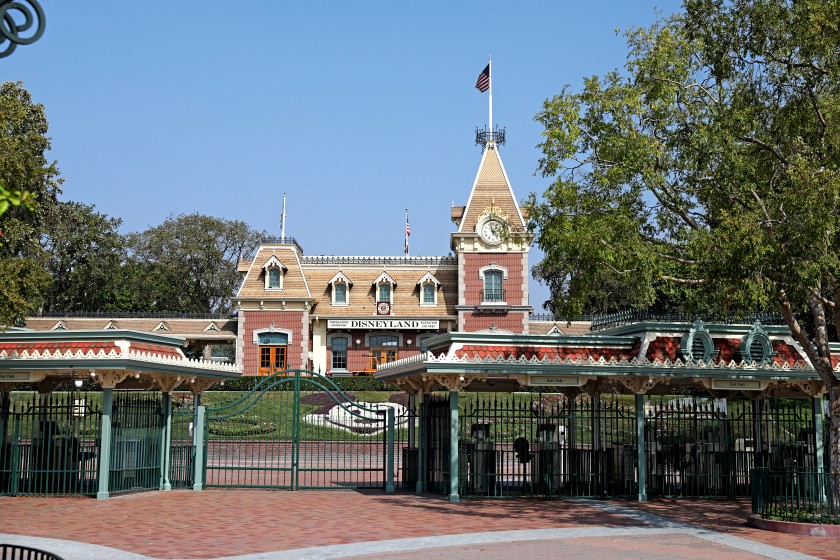 Disneyland in Anaheim has remained closed to guests since mid-March. (Christina House / Los Angeles Times)