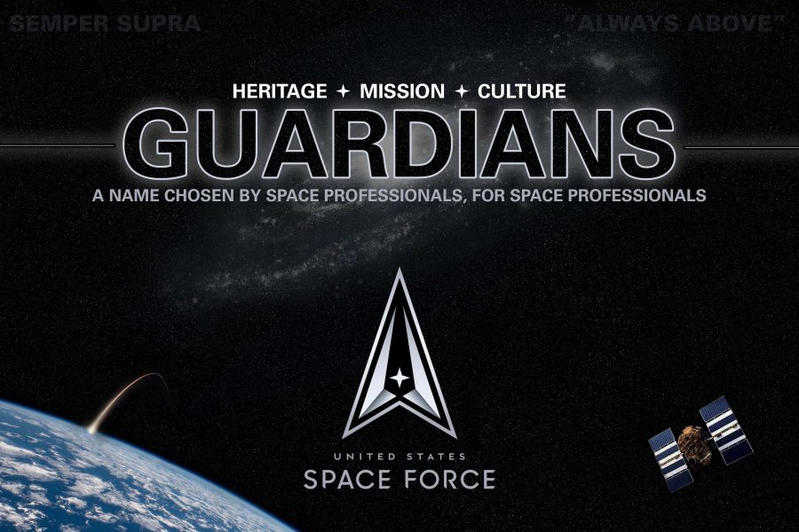 The U.S. Space Force tweeted an image with the new name of its space professionals, on Dec. 18, 2020.