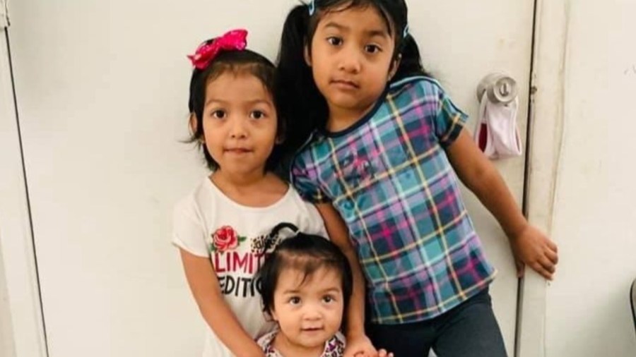 5-year-old Sofia, 4-year-old Elena and 1-year-old Samantha are seen in an undated photo posted to a GoFundMe page.