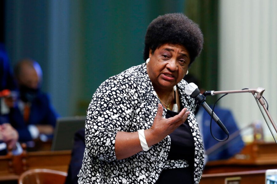 This June 10, 2020, file photo shows Assemblywoman Shirley Weber, D-San Diego. (Rich Pedroncelli / Associated Press)