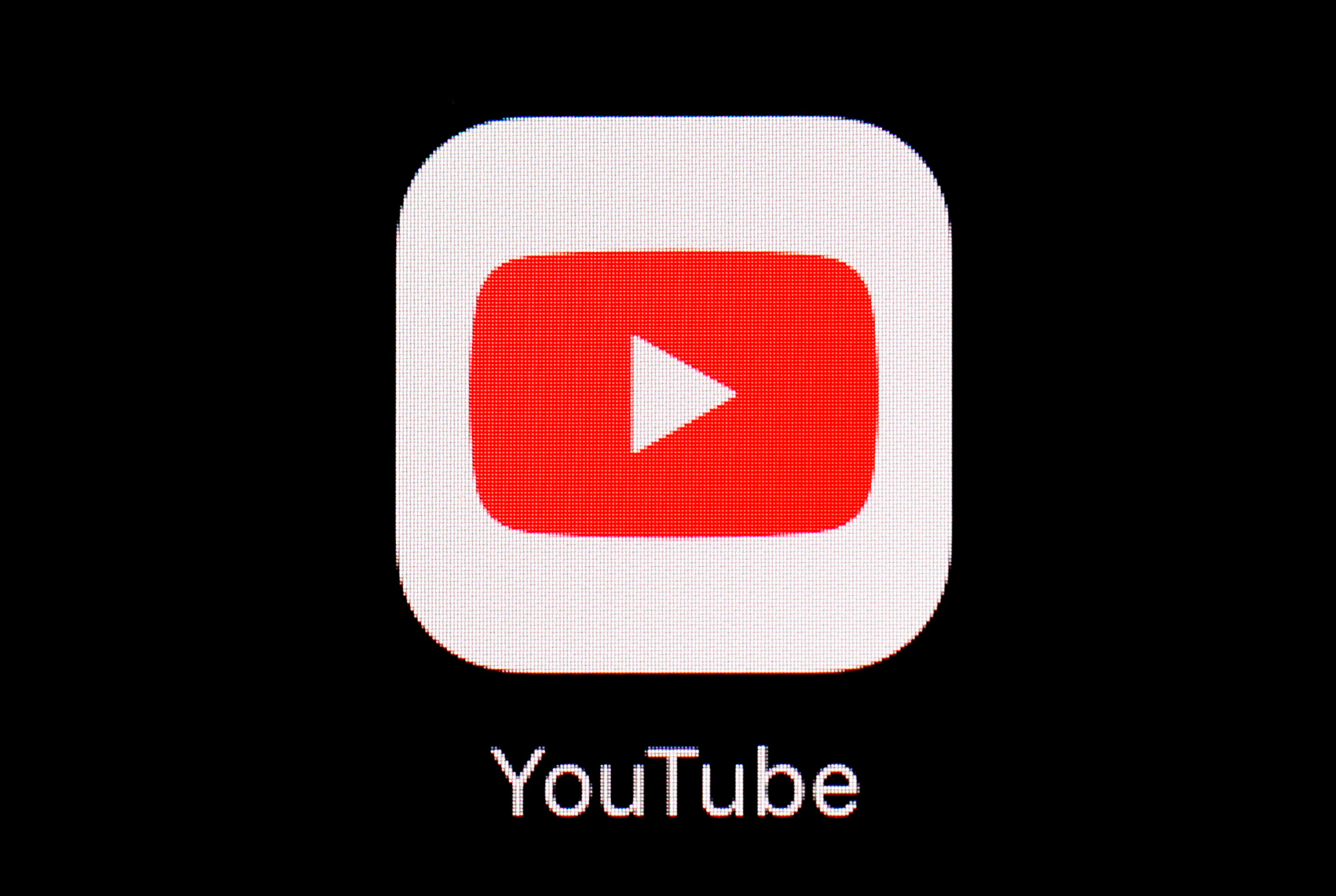 This March 20, 2018, file photo shows the YouTube app on an iPad. (Patrick Semansky/AP Photo)