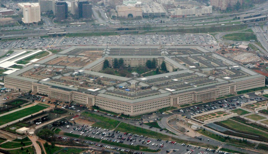 This March 27, 2008 file photo shows the Pentagon in Washington. (Charles Dharapak/AP Photo)