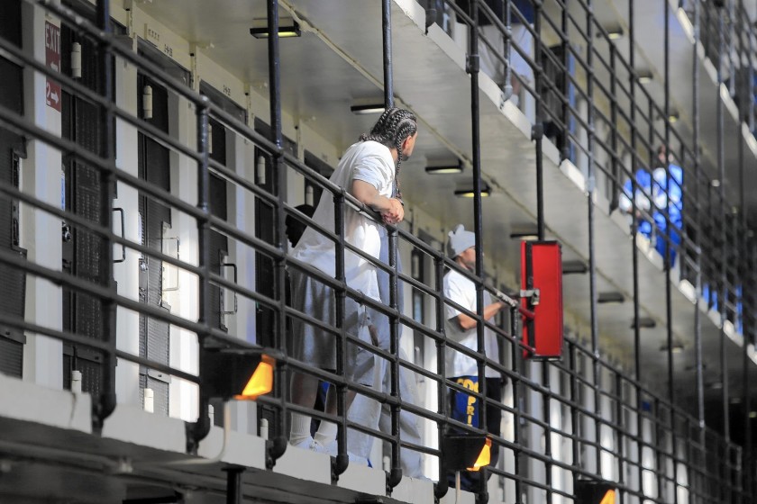 California prisoners including death row inmates were sent unemployment benefits in recent months, according to state and federal prosecutors who have been investigating fraud in the pandemic relief system. (Mark Boster / Los Angeles Times)