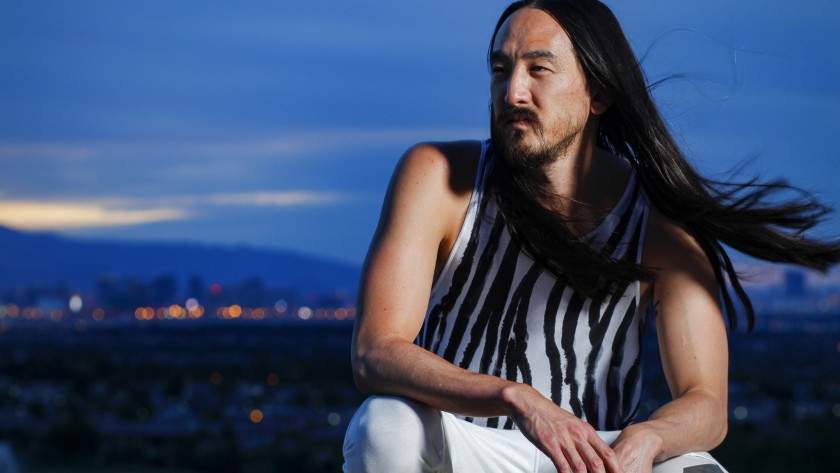 An undated photo shows DJ Steve Aoki. (Jay L. Clendenin / Los Angeles Times)