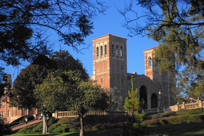 An undated file photo shows the UCLA campus. The UCLA Foundation has announced a $5-million gift for scholarships, COVID-19 emergency support, mental health services and other student needs. (Genaro Molina / Los Angeles Times)