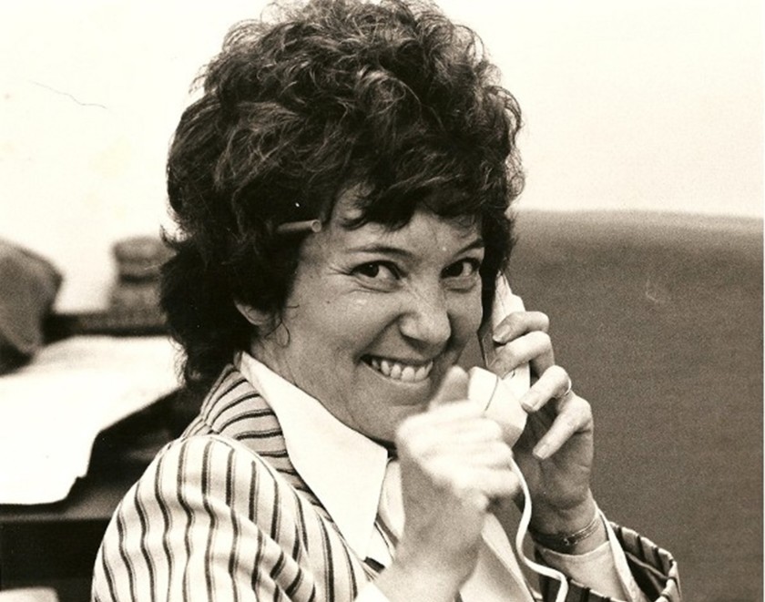 Virginia Ellis, seen in this undated photo, was the Sacramento bureau chief for the Los Angeles Times for seven years. (Ellis family via L.A. Times)