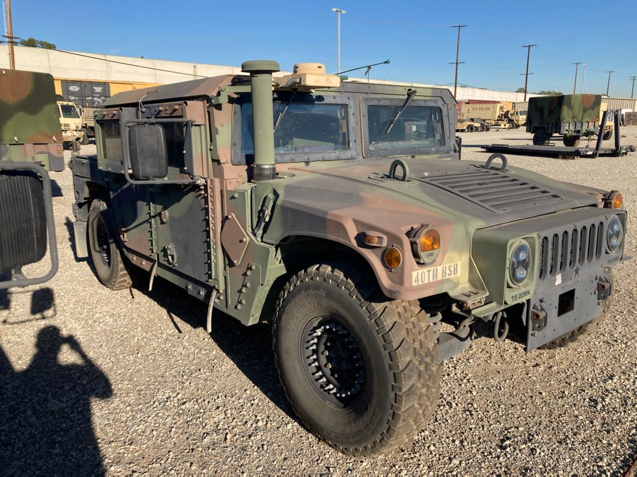 A military Humvee worth approximately $120,00 was stolen from the National Guard Armory in the city of Bell, Calif. on Jan. 15, 2021. (FBI Los Angeles Field Office)