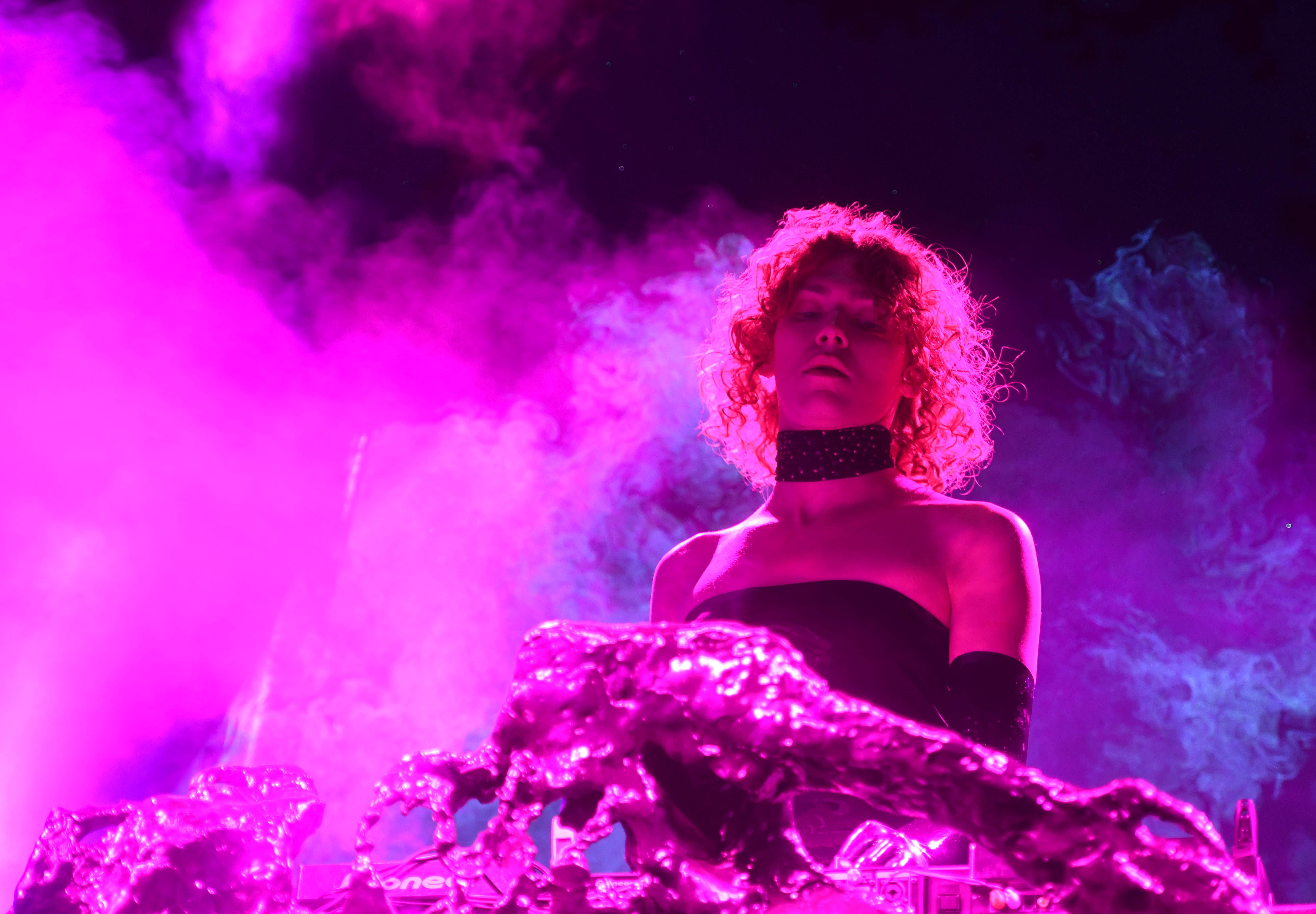 Sophie performs at the Coachella Valley Music And Arts Festival on April 19, 2019 in Indio. (Frazer Harrison/Getty Images for Coachella)