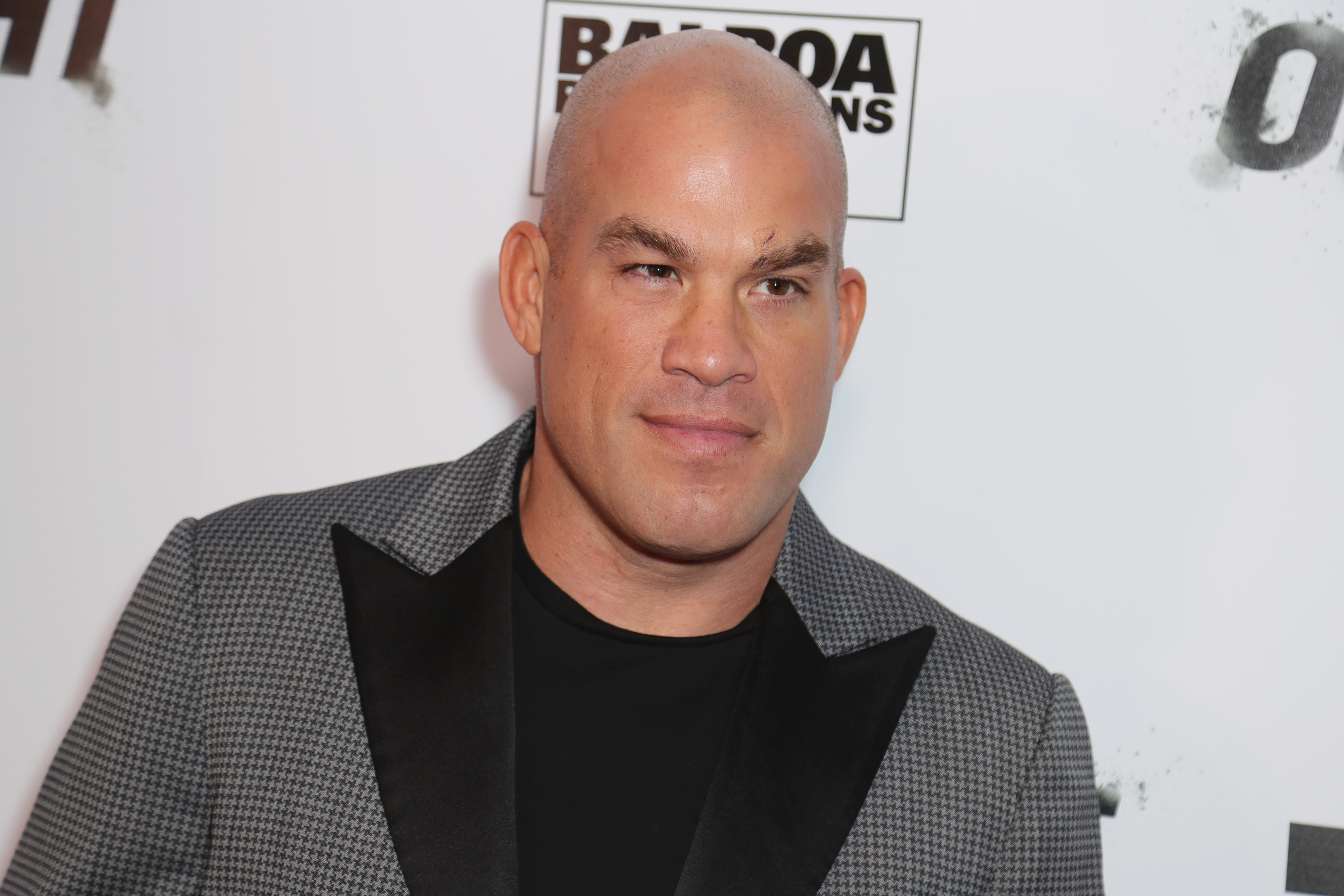 Tito Ortiz attends the premiere Of "One Night: Joshua Vs. Ruiz" at Writers Guild Theater on Nov. 21, 2019, in Beverly Hills, California. (Leon Bennett/Getty Images)