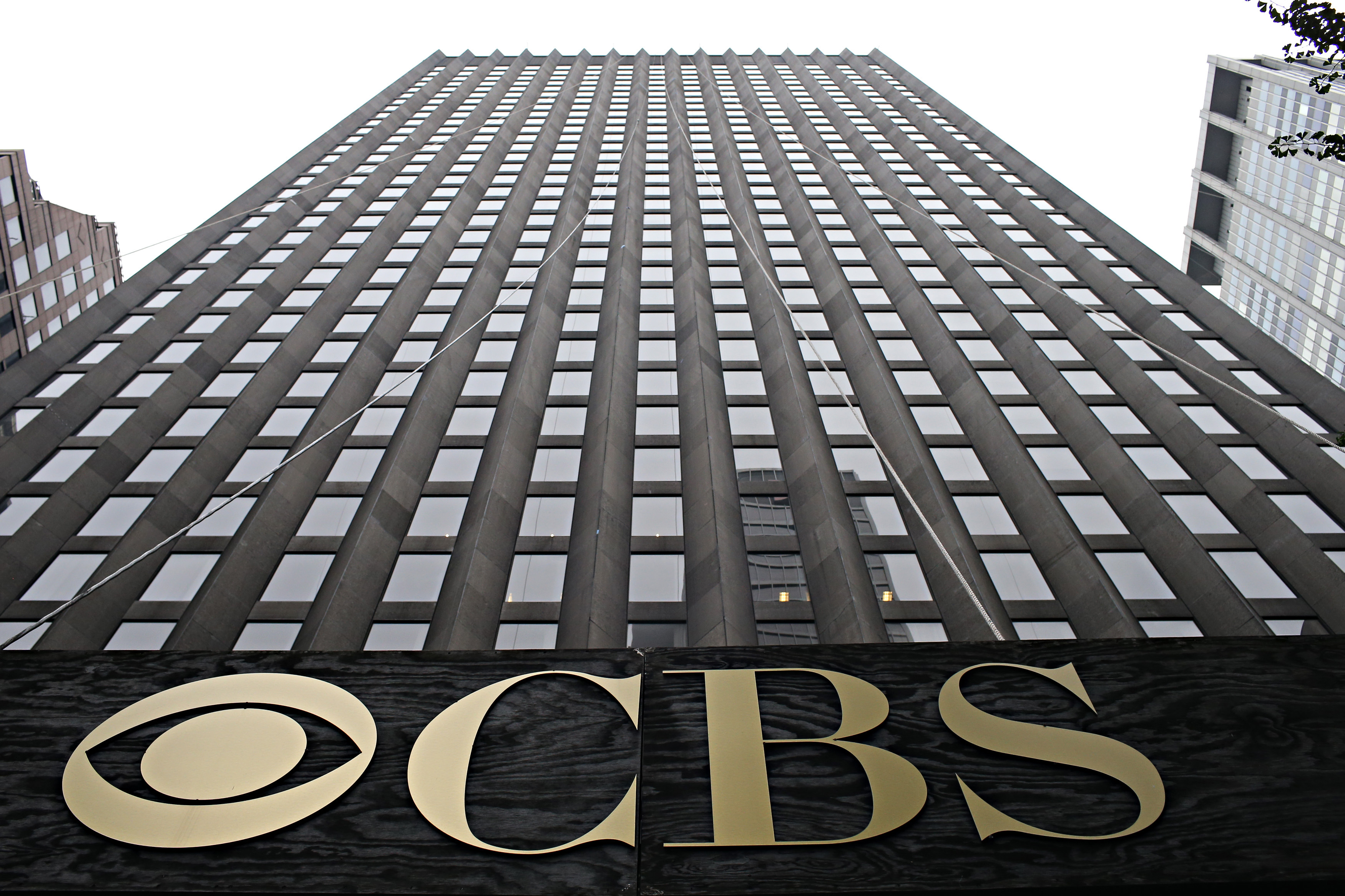 The CBS headquarters seen on August 2, 2013 in New York City. (Andrew Burton/Getty Images)