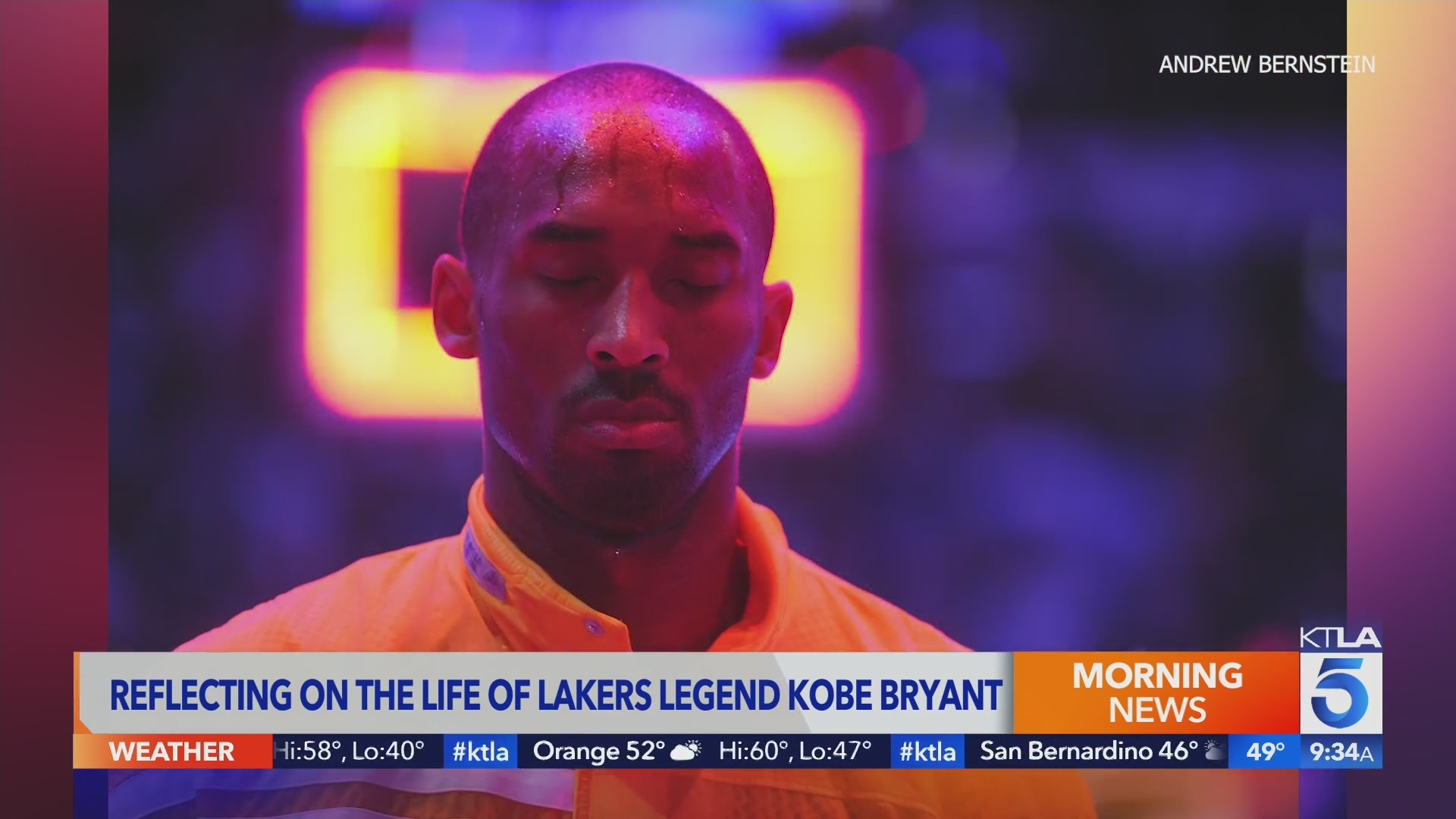 Remembering Kobe Bryant with Andrew Bernstein