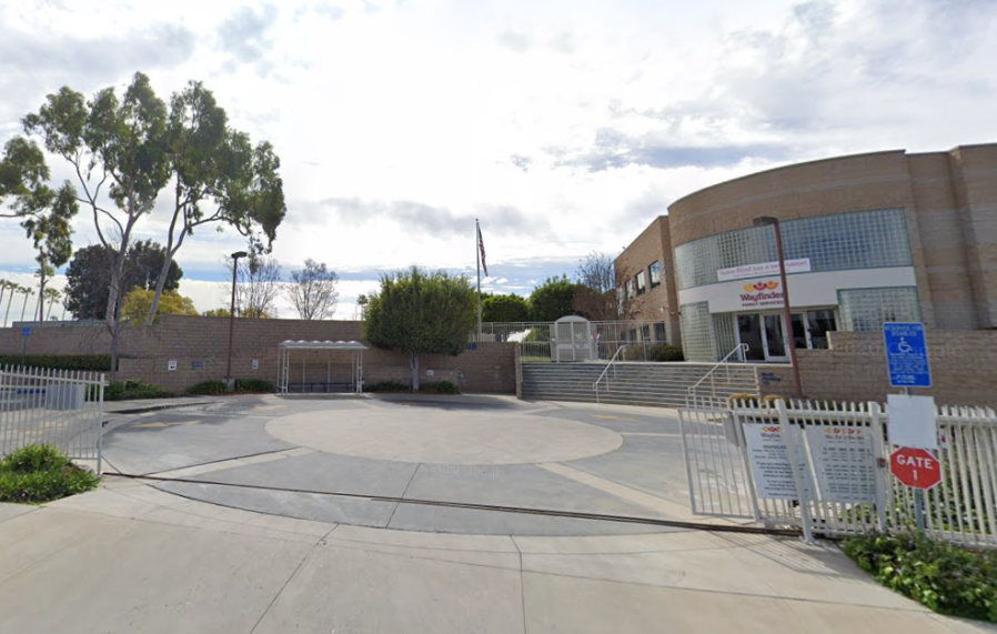 Wayfinder Family Services in South L.A. is shown in a Street View image from Google Maps.