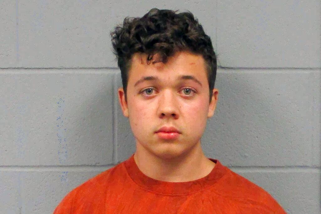 Kyle Rittenhouse is accused of killing two protesters days after Jacob Blake was shot by police in Kenosha, Wis. (Antioch Police Department via AP)