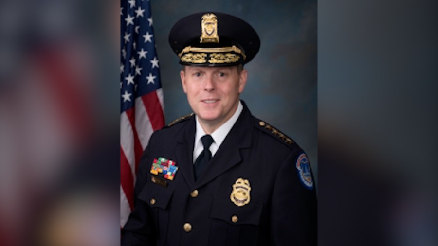 Capitol Police Chief Steven Sund is pictured in an undated photo on the agency's website. (U.S. Capitol Police)