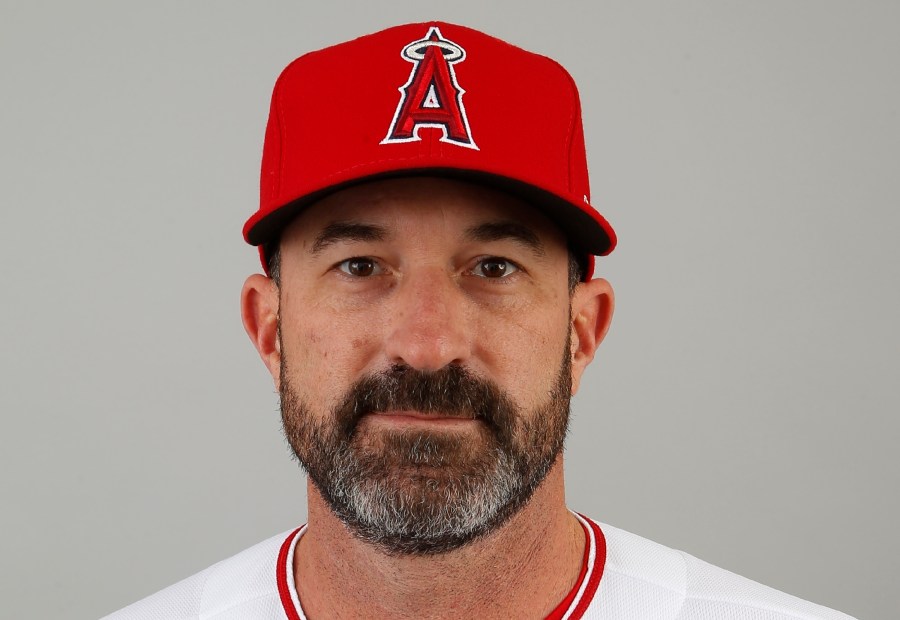 This 2020 file photo shows Los Angeles Angels pitching coach Mickey Callaway. (Ross D. Franklin/Associated Press)