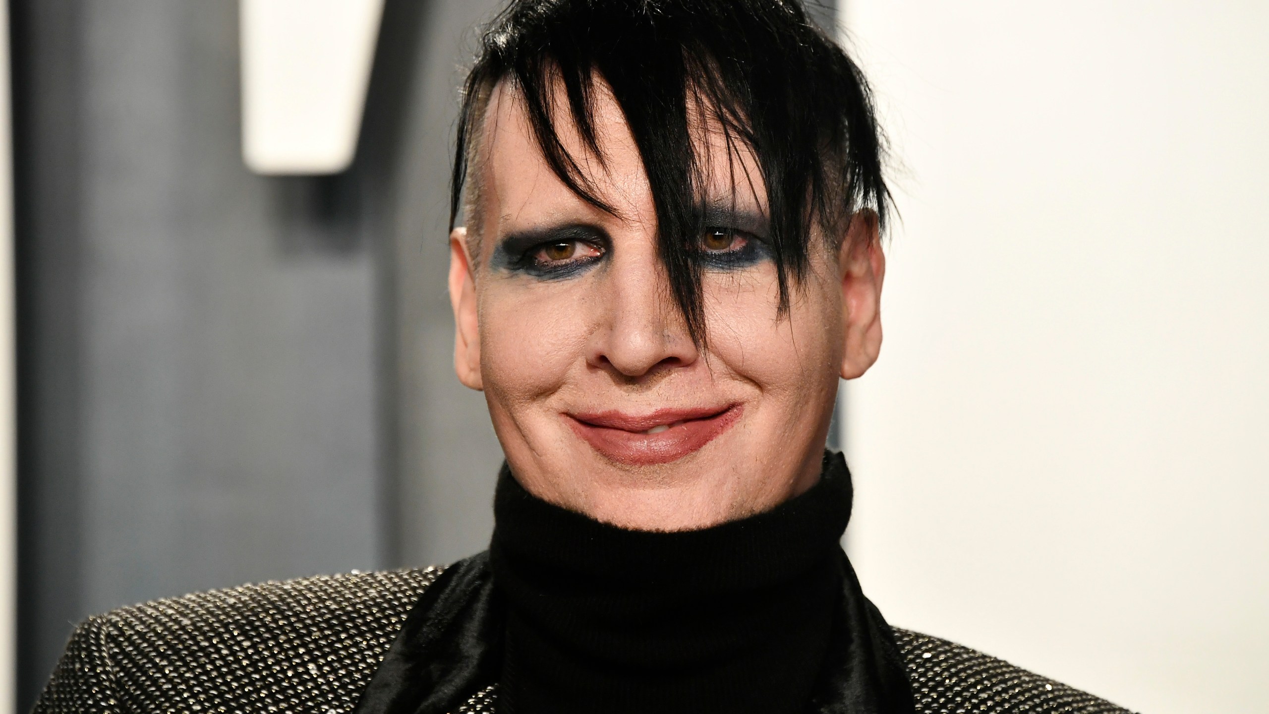 Marilyn Manson attends the 2020 Vanity Fair Oscar Party on Feb. 9, 2020, in Beverly Hills, California. (Frazer Harrison/Getty Images)