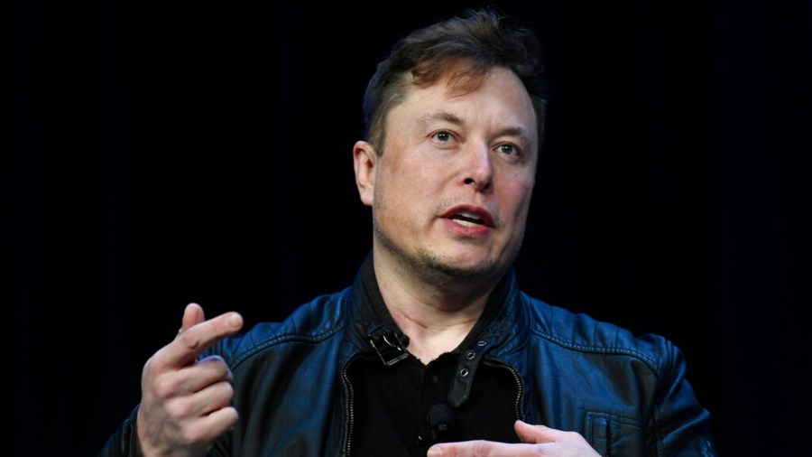 In this March 9, 2020 file photo, Tesla and SpaceX Chief Executive Officer Elon Musk speaks at the SATELLITE Conference and Exhibition in Washington. (AP Photo/Susan Walsh, File)