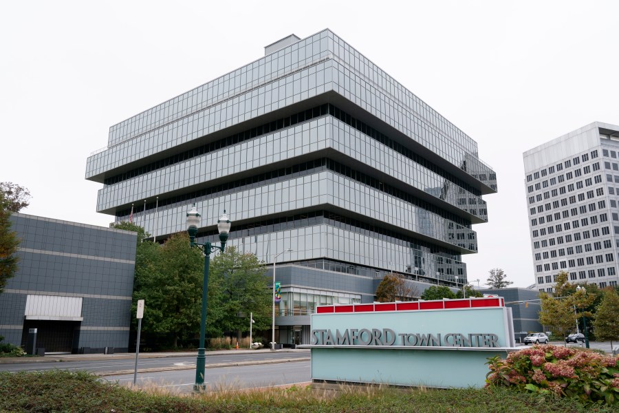 Purdue Pharma headquarters is seen in Stamford, Conn., on Oct. 21, 2020. (Mark Lennihan / Associated Press)