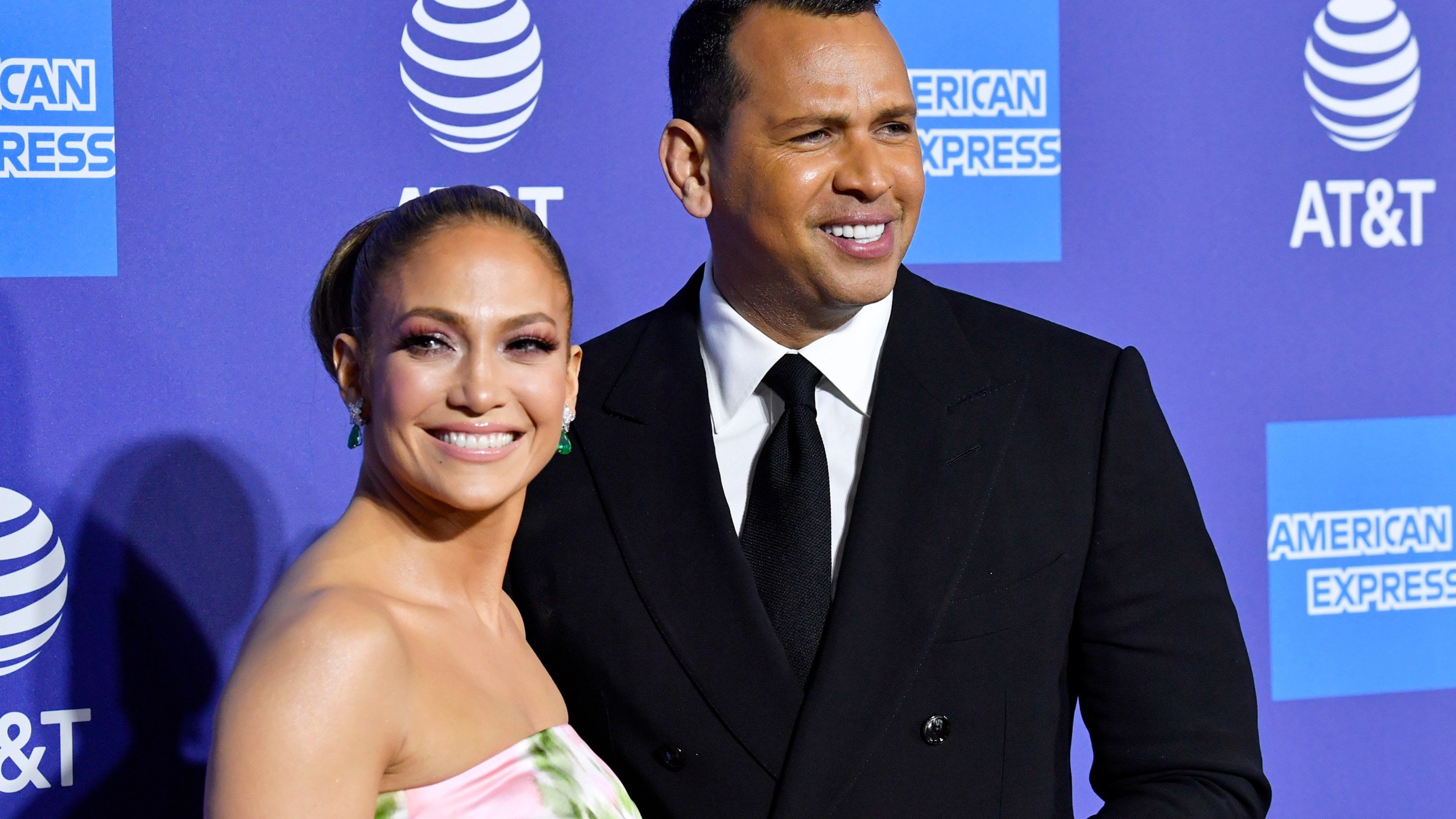 ennifer Lopez and Alex Rodriguez attend the 31st Annual Palm Springs International Film Festival Film Awards Gala at Palm Springs Convention Center on January 02, 2020, in Palm Springs. (Frazer Harrison/Getty Images for Palm Springs International Film Festival)